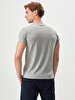 Crew Neck Basic Grey T-shirt