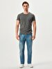 Crew Neck Basic Anthracite T-shirt