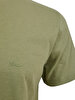 Crew Neck Basic Green T-shirt