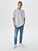 Oversized Crew Neck Short Sleeve Relaxed White T-shirt