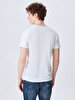 V-neck With Pockets White T-shirt