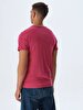 V-neck With Pockets Pink T-shirt