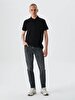 Polo Basic Short Arm Regular Black T-shirt