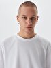 Crew Neck Basic White T-shirt