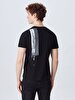 Logo Printed Black T-shirt