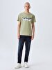 Logo Printed Green T-shirt