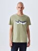 Logo Printed Green T-shirt