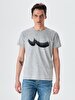 Logo Printed Grey T-shirt