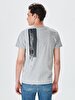 Logo Printed Grey T-shirt