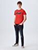 Logo Printed Red T-shirt