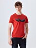 Logo Printed Red T-shirt