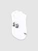 2 Pack White Socks