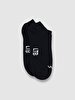 2 Pack Black Socks