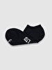 2 Pack Black Socks