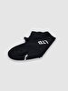 2 Pack Black Socks