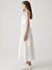 Front Cord Closure Long Dust Dress
