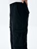 Cargo Black Trousers