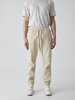 Fit Jogger Waist Beige Trousers