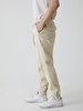 Fit Jogger Waist Beige Trousers