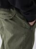 Fit Jogger Waist Green Trousers