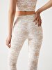 Vintage Look Pattern Leggings