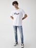 Logo Printed White T-shirt