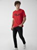 Logo Printed Red T-shirt
