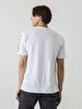 Contrast With Print White T-shirt