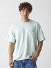 Comfortable Cut With Pockets Green T-shirt