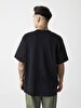 Comfortable Cut With Pockets Black T-shirt