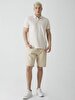Polo Basic Short Arm Regular Beige T-shirt