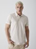 Polo Basic Short Arm Regular Beige T-shirt