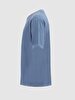 Bleached Crew Neck Blue T-shirt