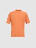 Bleached Crew Neck Red T-shirt