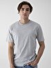 Crew Neck Basic Grey T-shirt