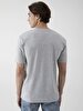 Crew Neck Basic Grey T-shirt