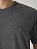 Crew Neck Basic Anthracite T-shirt