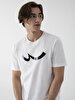 Short Sleeve Crew Neck Sign With Print Dust T-shirt