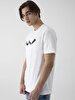 Short Sleeve Crew Neck Sign With Print Dust T-shirt