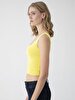 Square Collar Knitwear Orange Athlete
