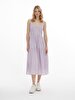 Pompom Midi Lilac Dress