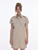 Beige Dress