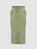 Cargo Midi Green Skirt