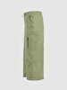Cargo Midi Green Skirt