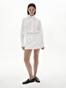 Basic Cargo White Skirt