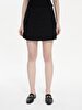 Basic Cargo Black Skirt