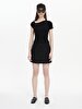 Basic Cargo Black Skirt