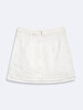 Flower Print Embroidered Dust Skirt