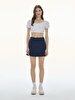 Mini Denim Navy Skirt