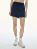 Mini Denim Navy Skirt